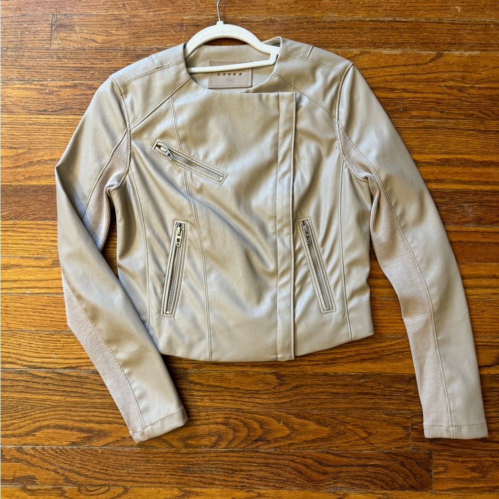 Faux Leather Jacket